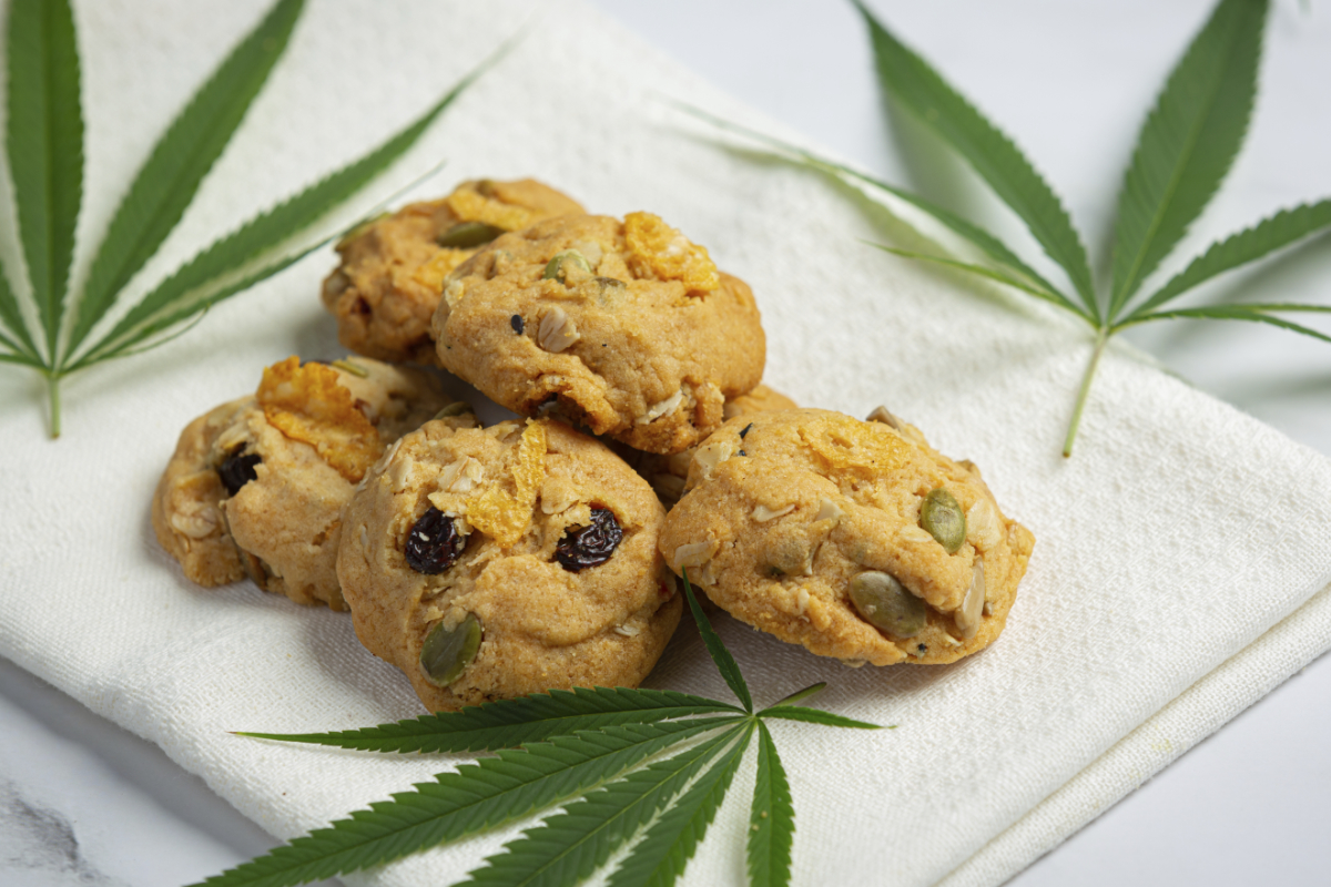 Sušenky s konopným semínkem